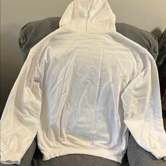 White Spider Design unisex Hoodie - Picture 6 of 8